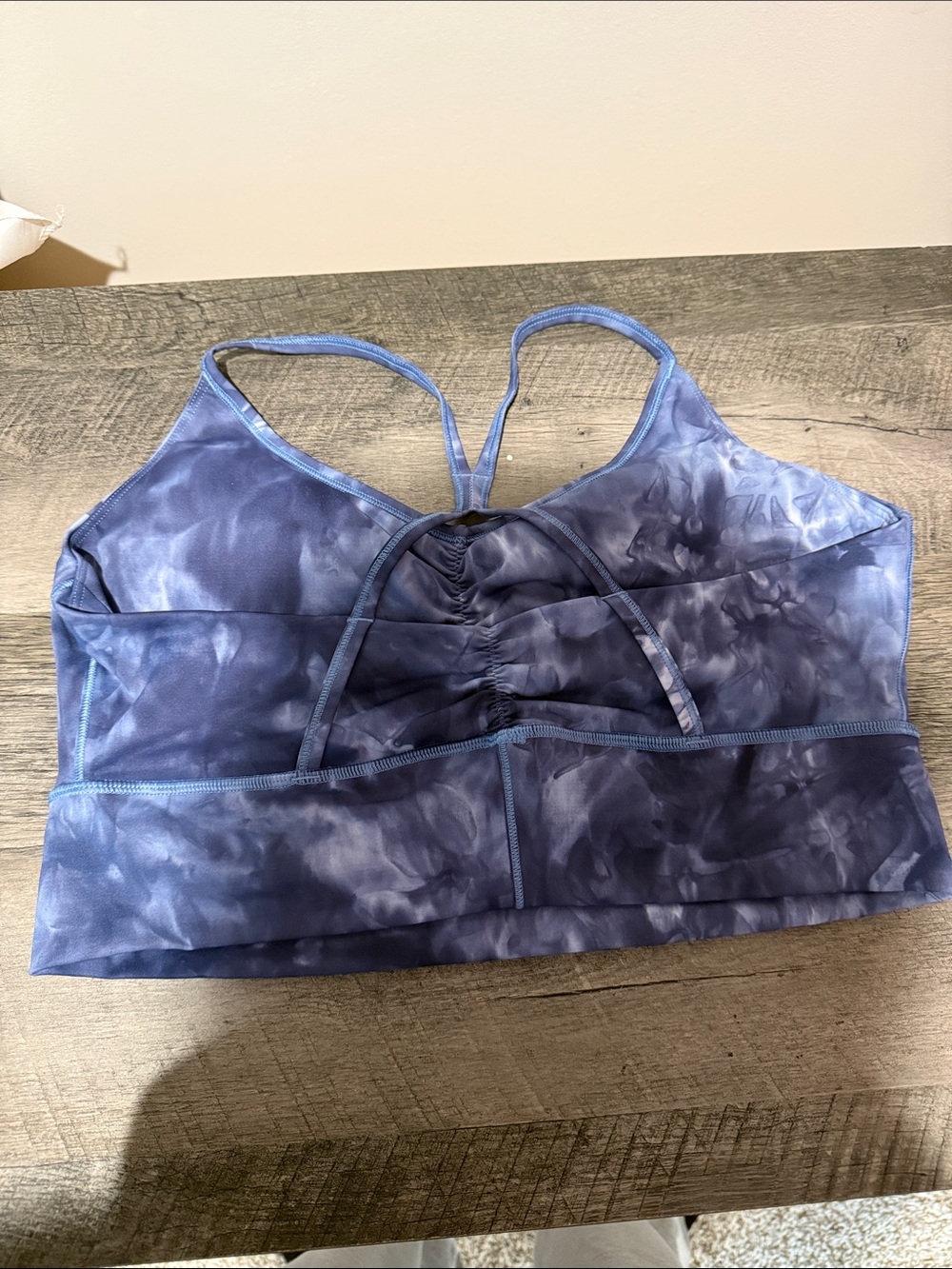 Gymshark Blue Tie-Dye & Navy Sports Bras Bundle - Picture 5 of 6